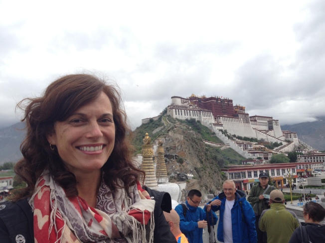 Me in Lhasa, Tibet on a summer sojourn.